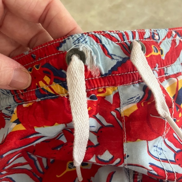Hanna Andersson Lobster Swim Trunks - Picture 5 of 6